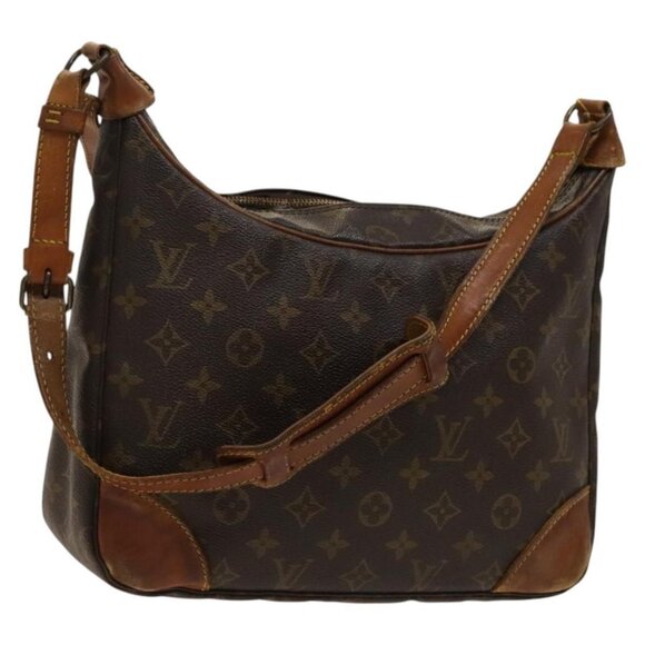 LOUIS VUITTON Monogram Boulogne 30 Shoulder Bag M51265 LV Auth bs24252 - Picture 1 of 16